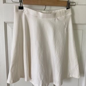 Off white skater skirt